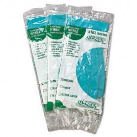 Boardwalk Flock-Lined Nitrile Gloves, Medium